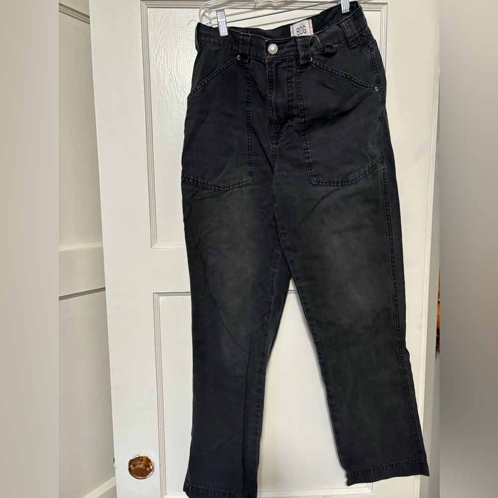 BDG Black High-Waisted Loose Jeans